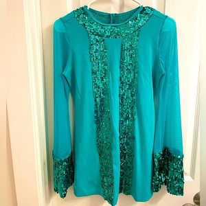 Weissman Green Dance Costume, Child’s Large